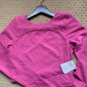 Brand new lululemon swim crop top, size M.